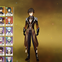90LVL⭐Raiden Shogun(C1)🔥Xiao⭐Yoimiya🔥Zhongli⭐Kaedehara Kazuha🔥Mona⭐Jean🔥Qiqi⭐Keqing🔥Aloy💜EU💜2 |5 stars*  Weapons💜39 CHARACTERS💜AR. 56💜 0